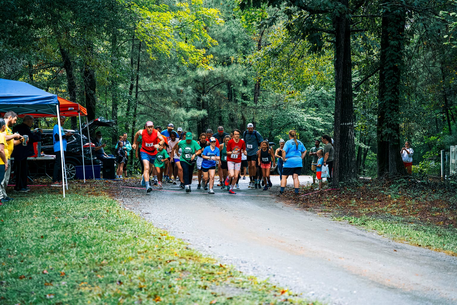 Girl Scout Run Start